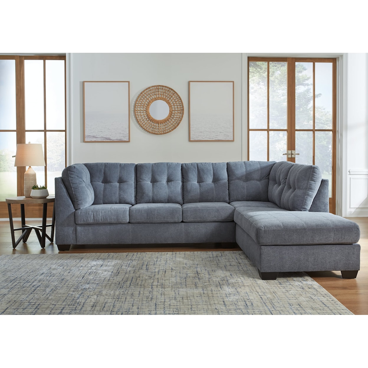 Signature Design by Ashley Furniture Marleton 2-Piece Sectional with Chaise