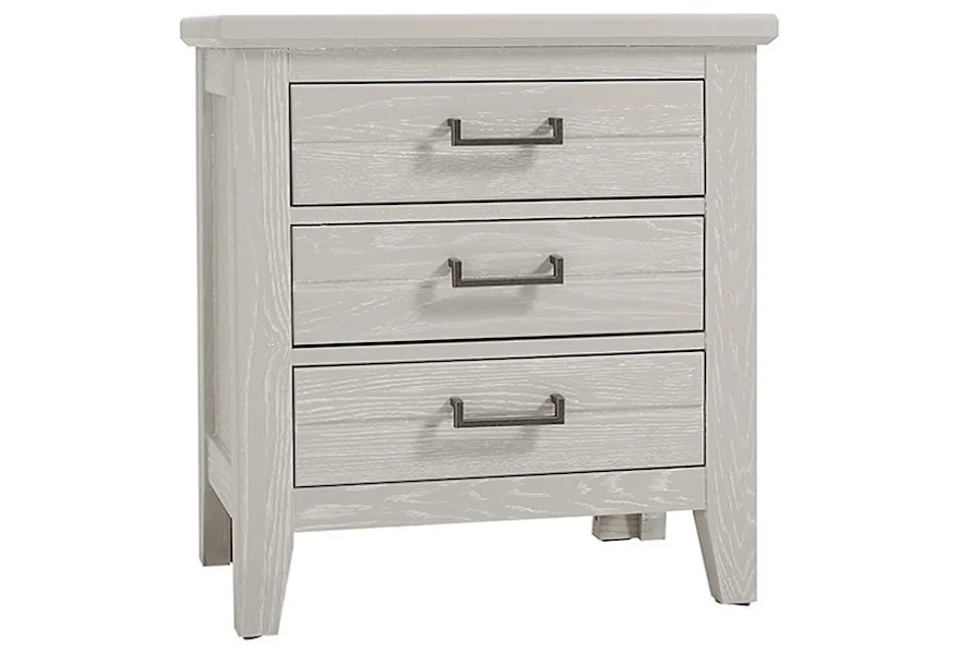 Passageways 3-Drawer Nightstand by Laurel Mercantile Co. at Esprit Decor Home Furnishings
