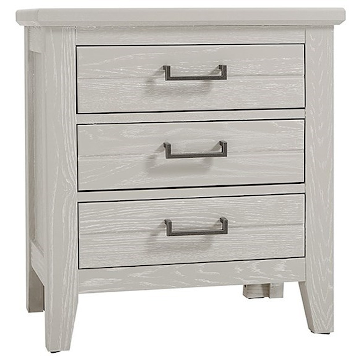 Vaughan-Bassett Passageways 3-Drawer Nightstand