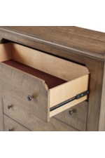 Progressive Furniture Hollis Transitional Two-Drawer Nightstand