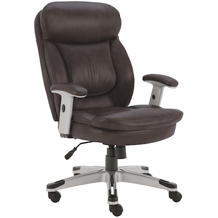 Contemporary Desk Chair with Adjustable Seat