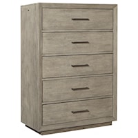 Contemporary Chest of Drawers with Removable Jewelry Tray