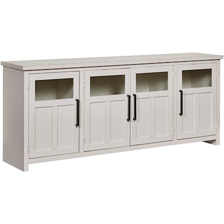Farmhouse 78" Console with 4 Doors