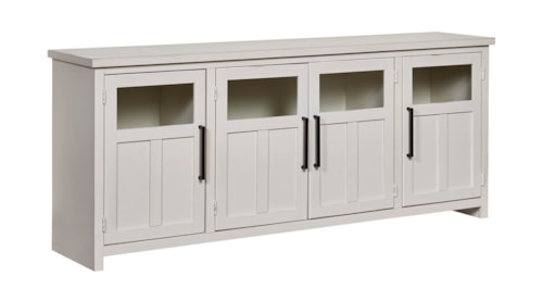 Farmhouse 78" Console with 4 Doors