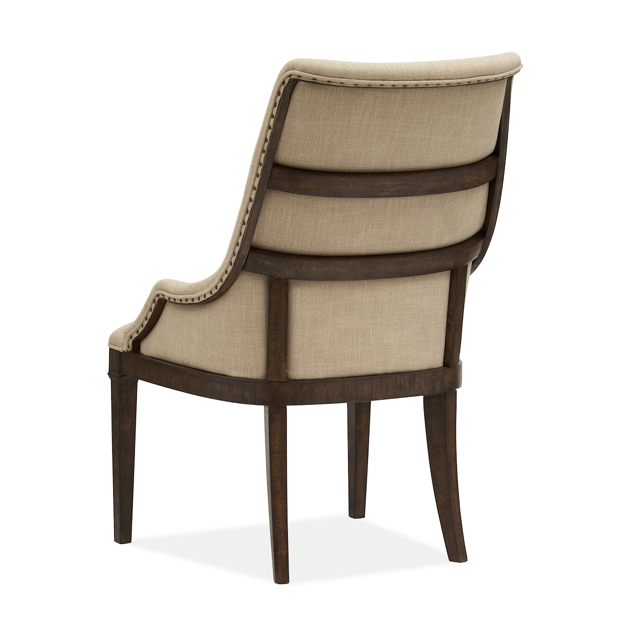 Magnussen Home Meredith Dining Upholstered Host Arm Chair