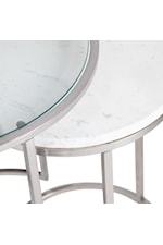 Crestview Collection Cellini Contemporary Nested End Tables