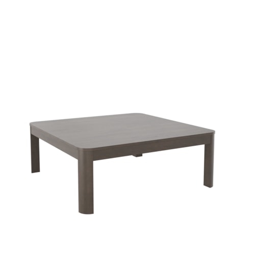 Casual 42" Square Low-Profile Coffee Table