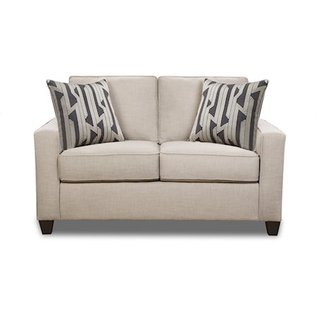 Casual Contemporary Loveseat