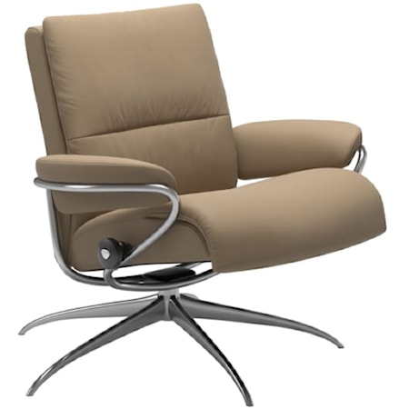 Low Back Office Chair with Star Base