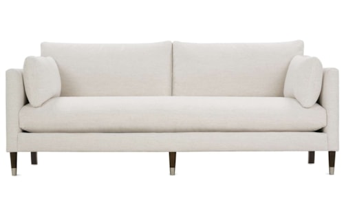 Transitional 90" Sofa with Loose Pillow Back