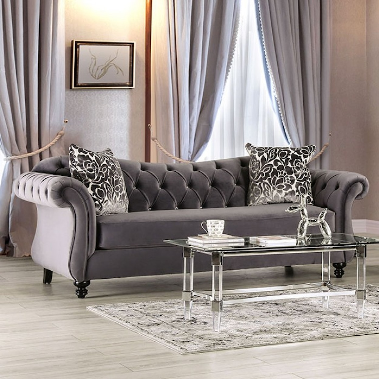 Furniture of America Antoinette Sofa