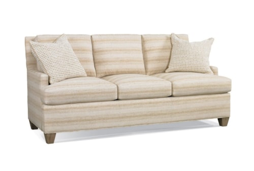 Transitional Sofa with Track Arms