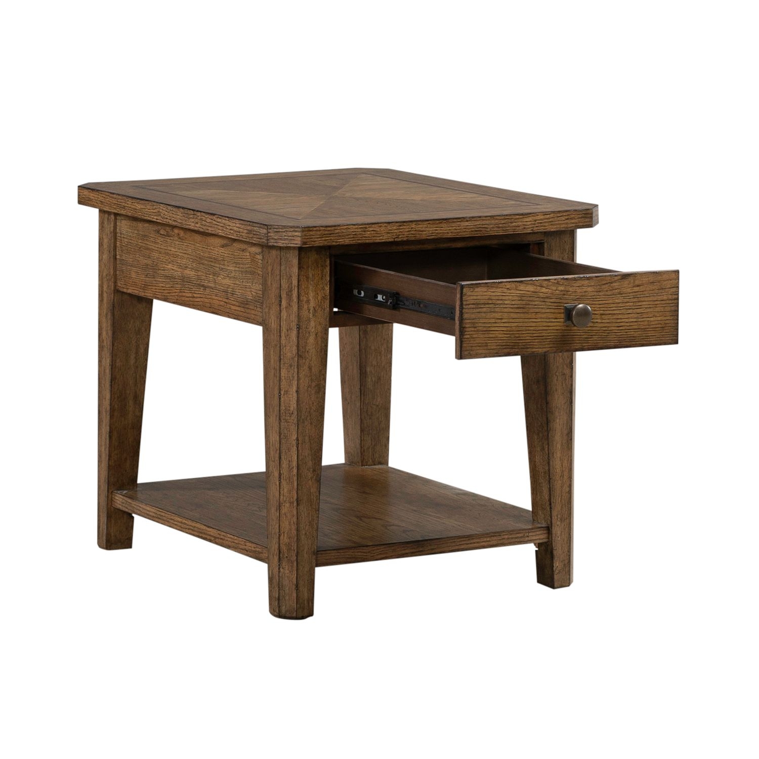 Liberty Furniture Carolina Park Single-Drawer End Table