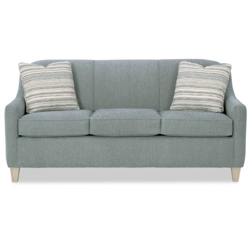 Contemporary Sleeper Sofa with Memory Foam Mattress