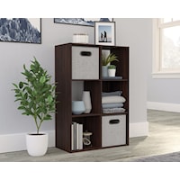 Transitional 6-Cube Cubby Organizer