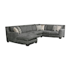 Tennessee Custom Upholstery 7K00/N Series Sectional Sofa with Chaise