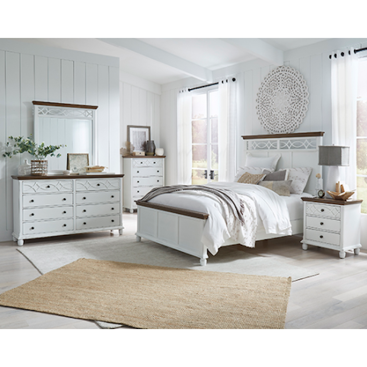 Progressive Furniture Granada Queen Panel Bed