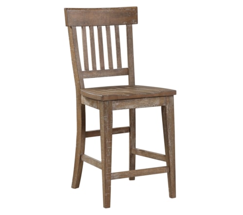 Rustic Counter Height Dining Chair
