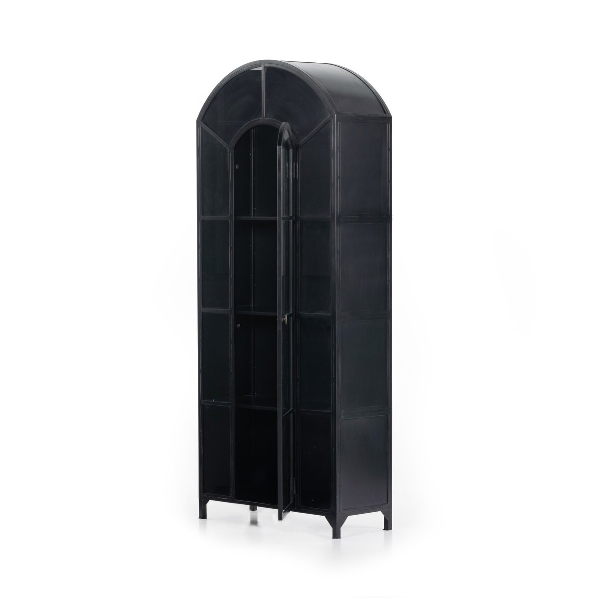Four Hands Belmont VBEL Arched Metal Cabinet