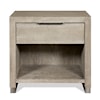 Riverside Furniture Zoey 1-drawer Small Nightstand