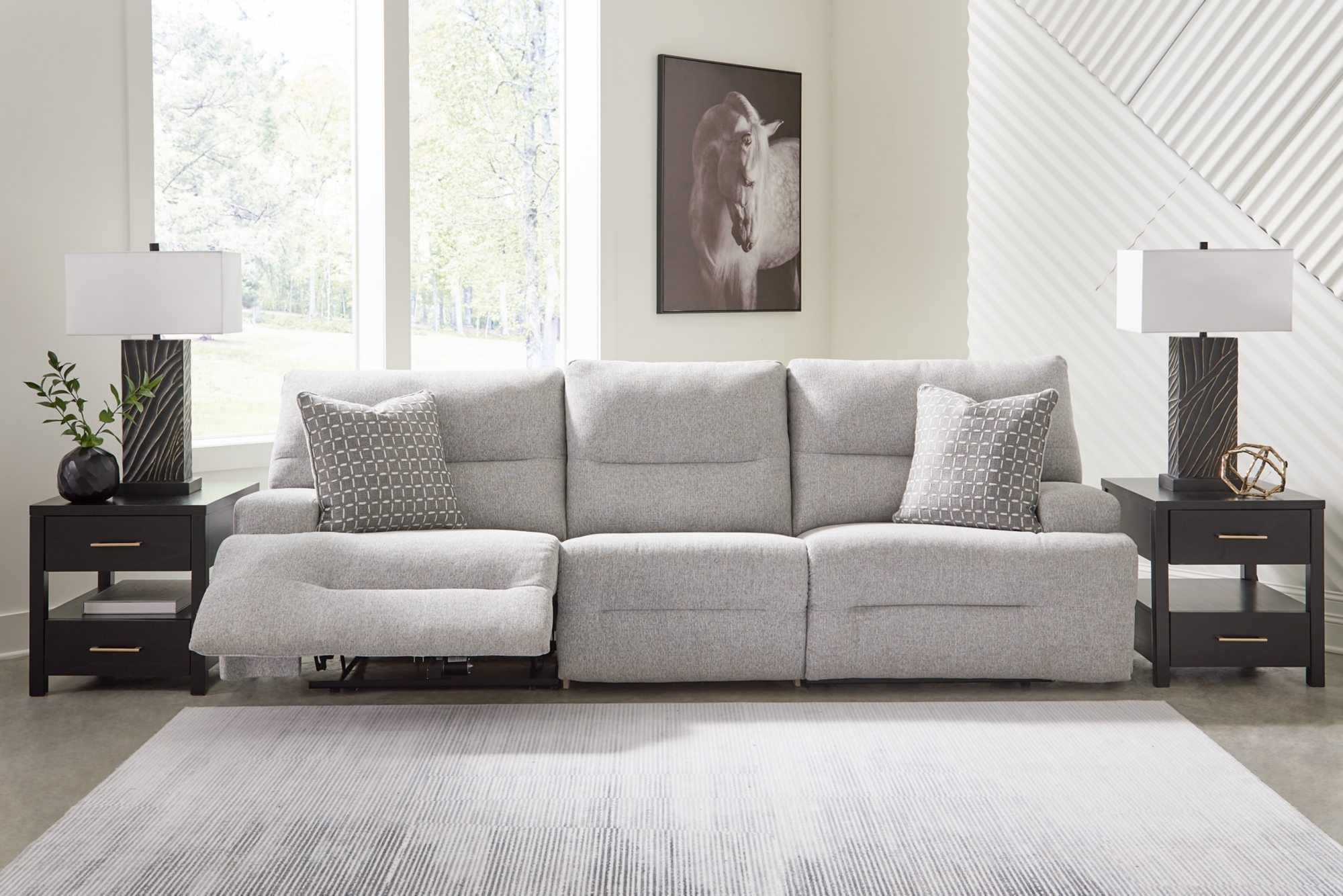 Signature Design by Ashley Acklen Place Reclining Sectional