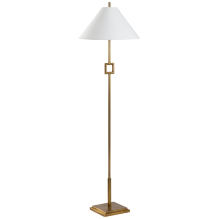 Overhill Floor Lamp - Aged Brass