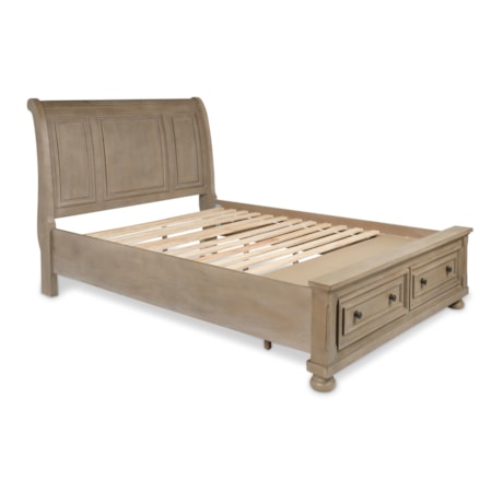 Queen Storage Bed