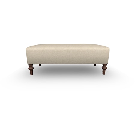 Transitional Bench with Two Pillows