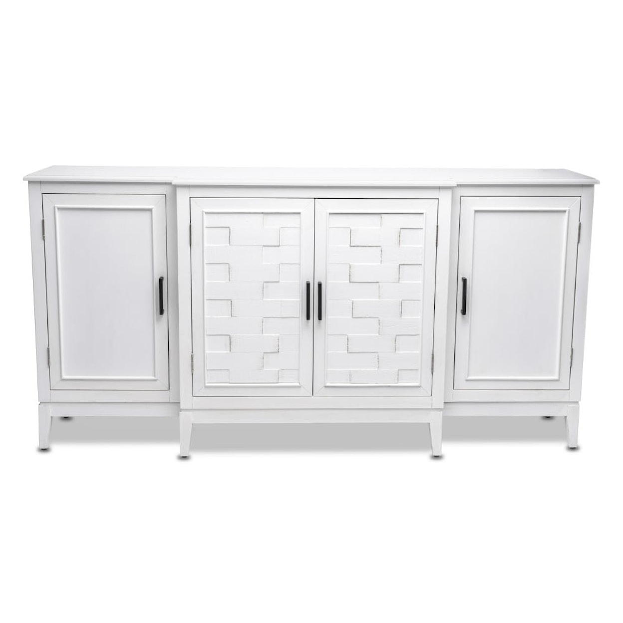 Sea Winds Trading Company Credenza Collection 4-Door Credenza