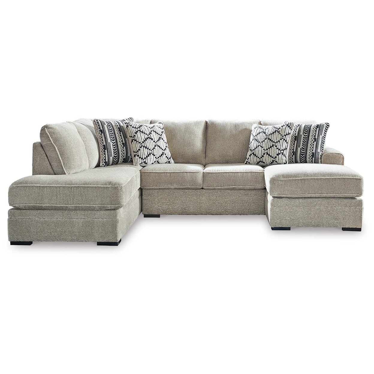 JB King Calnita Sectional with 2 Chaises