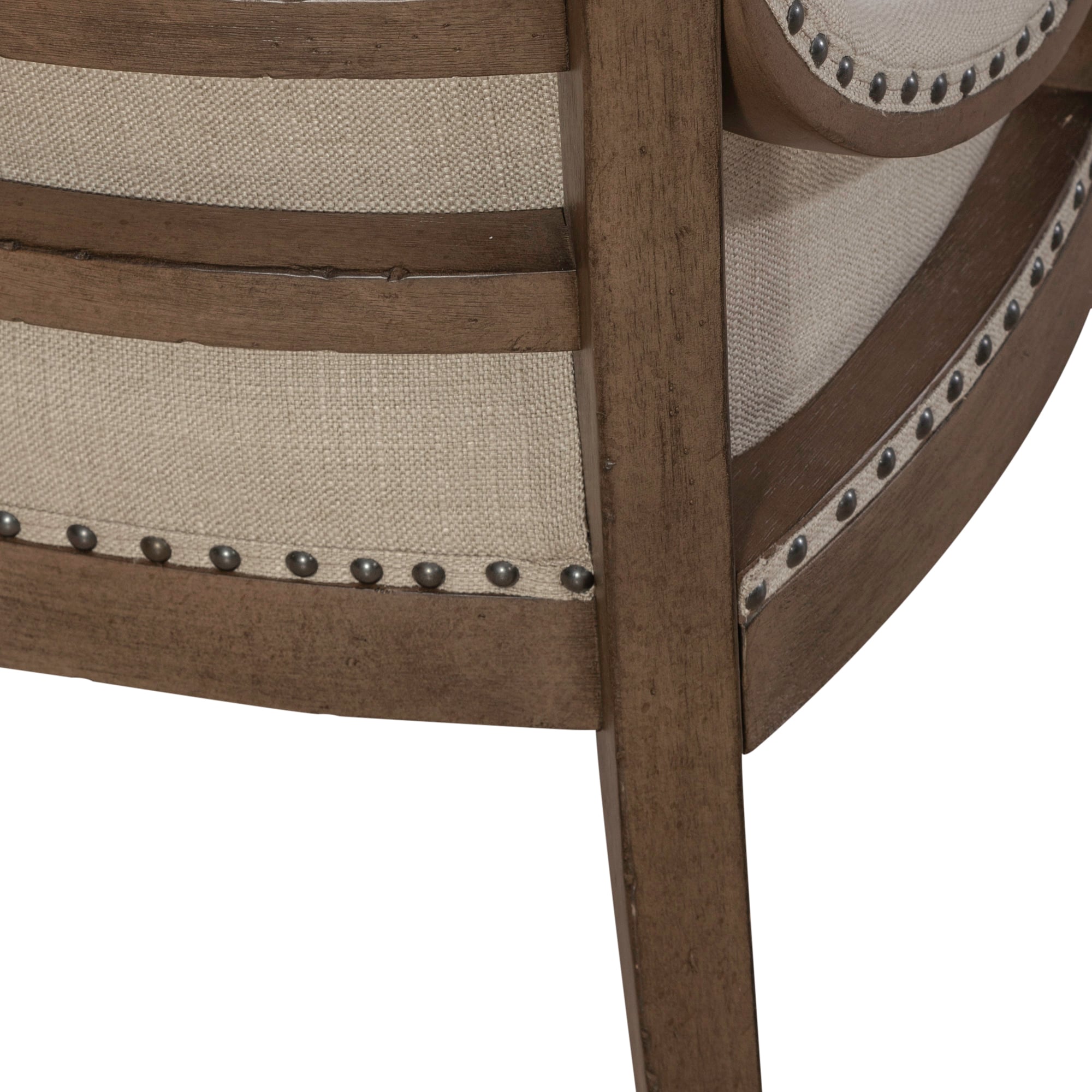 Liberty Furniture Americana Farmhouse Upholstered Sheltered Side Chair