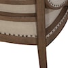 Libby Americana Farmhouse Upholstered Sheltered Side Chair