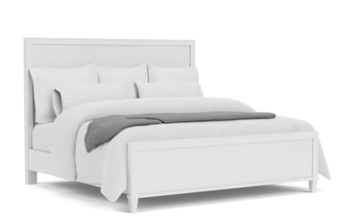 Contemporary Queen Panel Bed