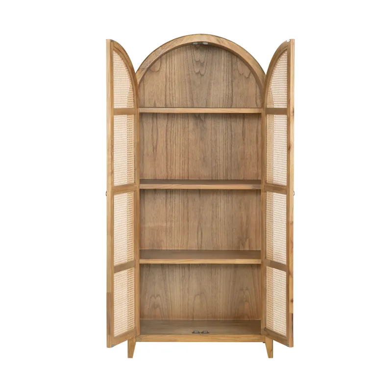 2-Door Tall Arched Accent Cabinet