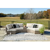 Ashley Furniture Signature Design Calworth 3-Piece Outdoor Sectional