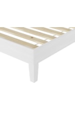 Steve Silver Nix Nix Contemporary Twin Platform Bed - White