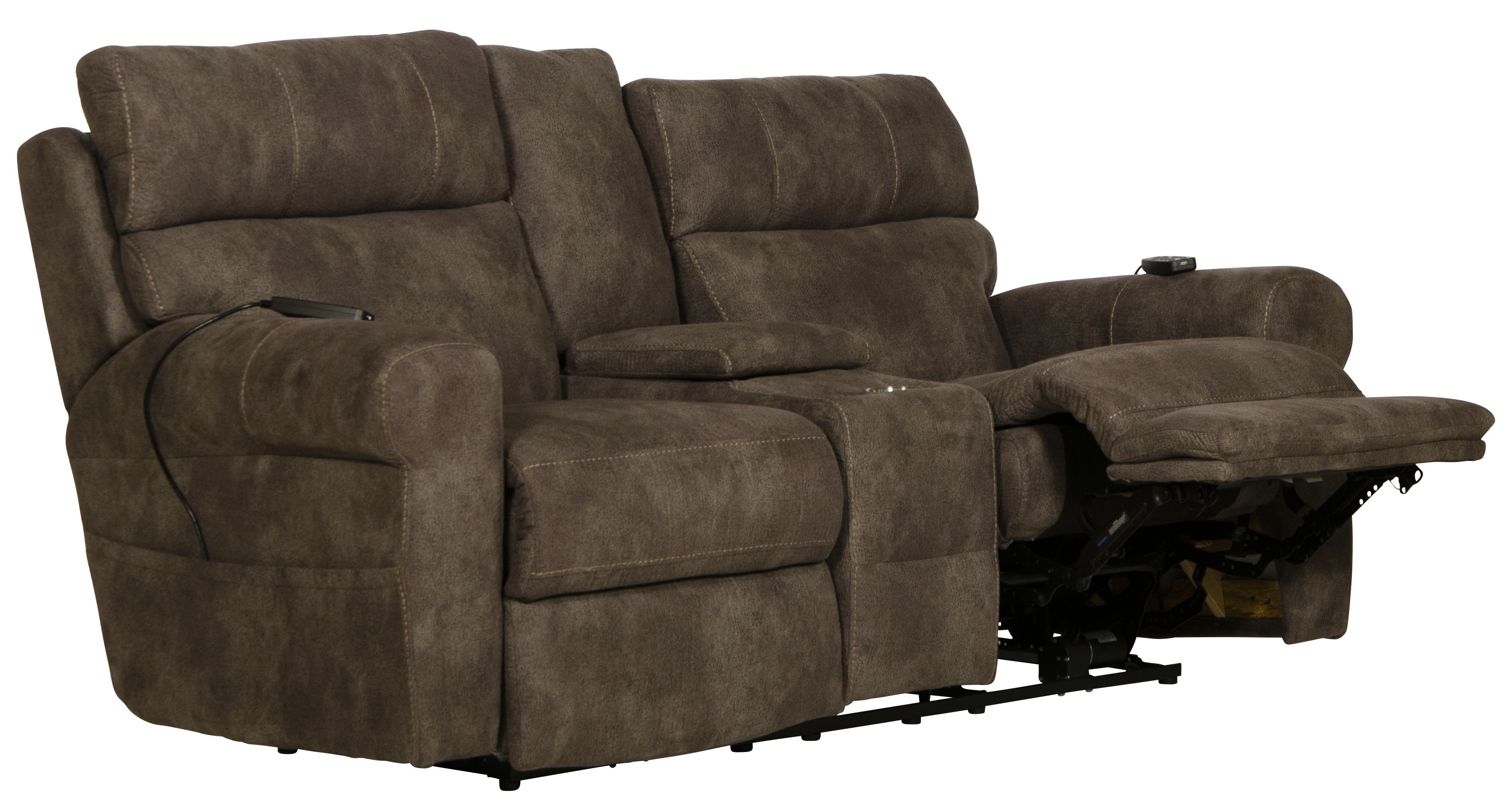 Pwr Headrest Pwr Lay Flat Console Loveseat