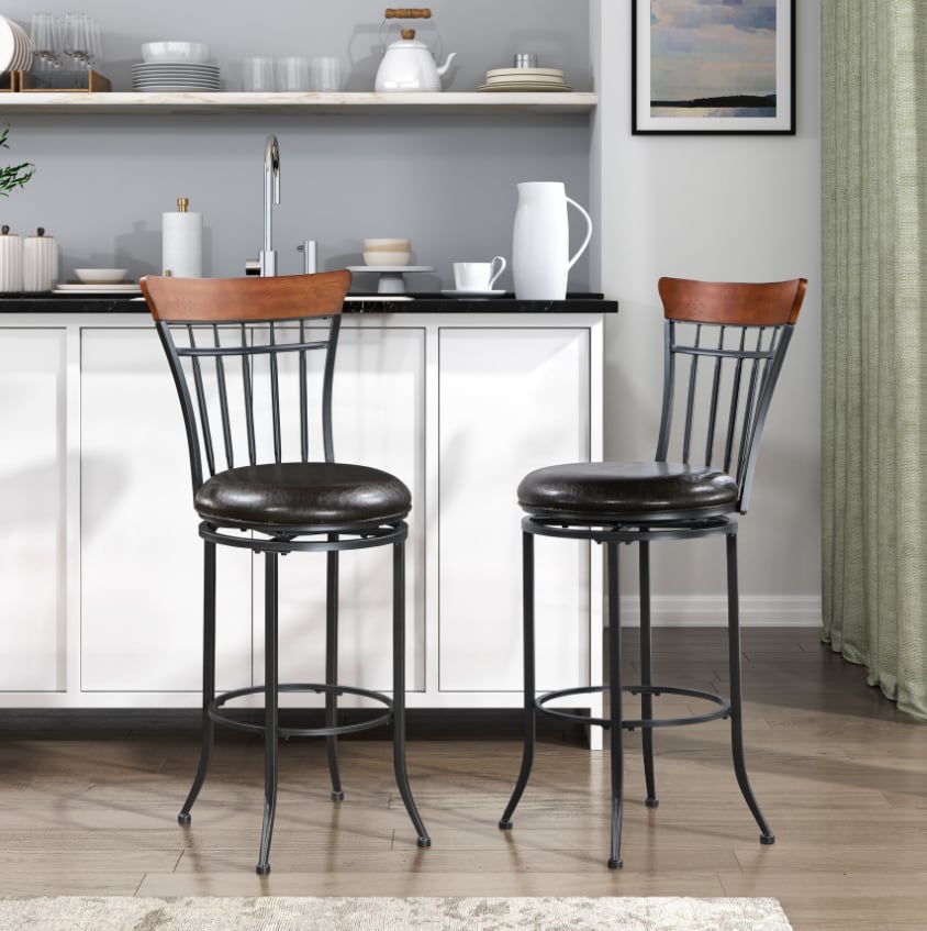 Homelegance Ira Pub Height Swivel Chair