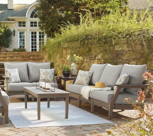 Outdoor Sofa and Loveseat