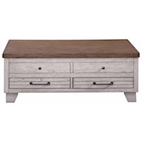 GRIZZ CREEK LIFT TOP COFFEE TABLE |