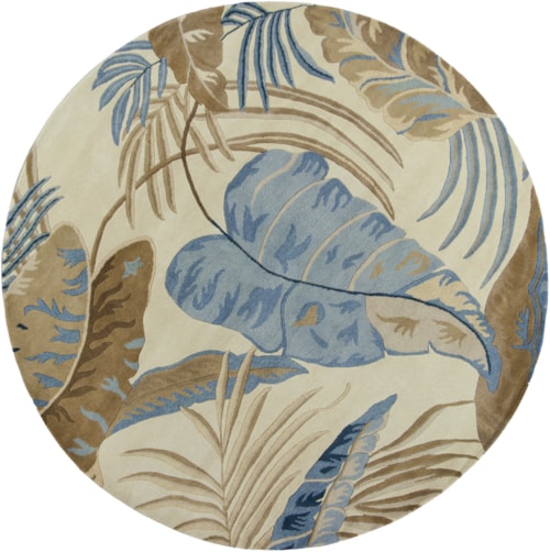 7'6" Round Rug