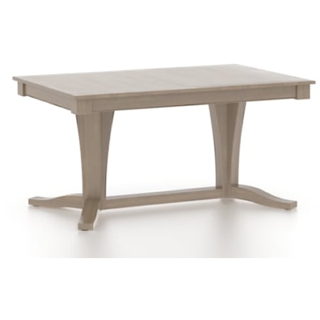 Transitional Customizable Rectangular Wood Table