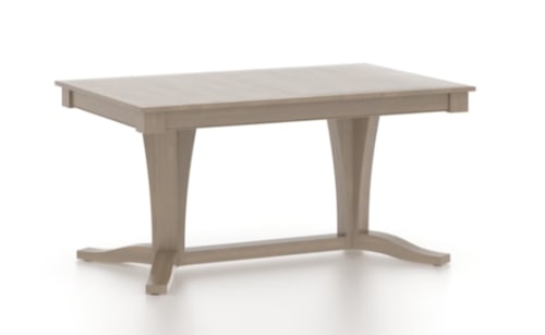 Transitional Customizable Rectangular Wood Table