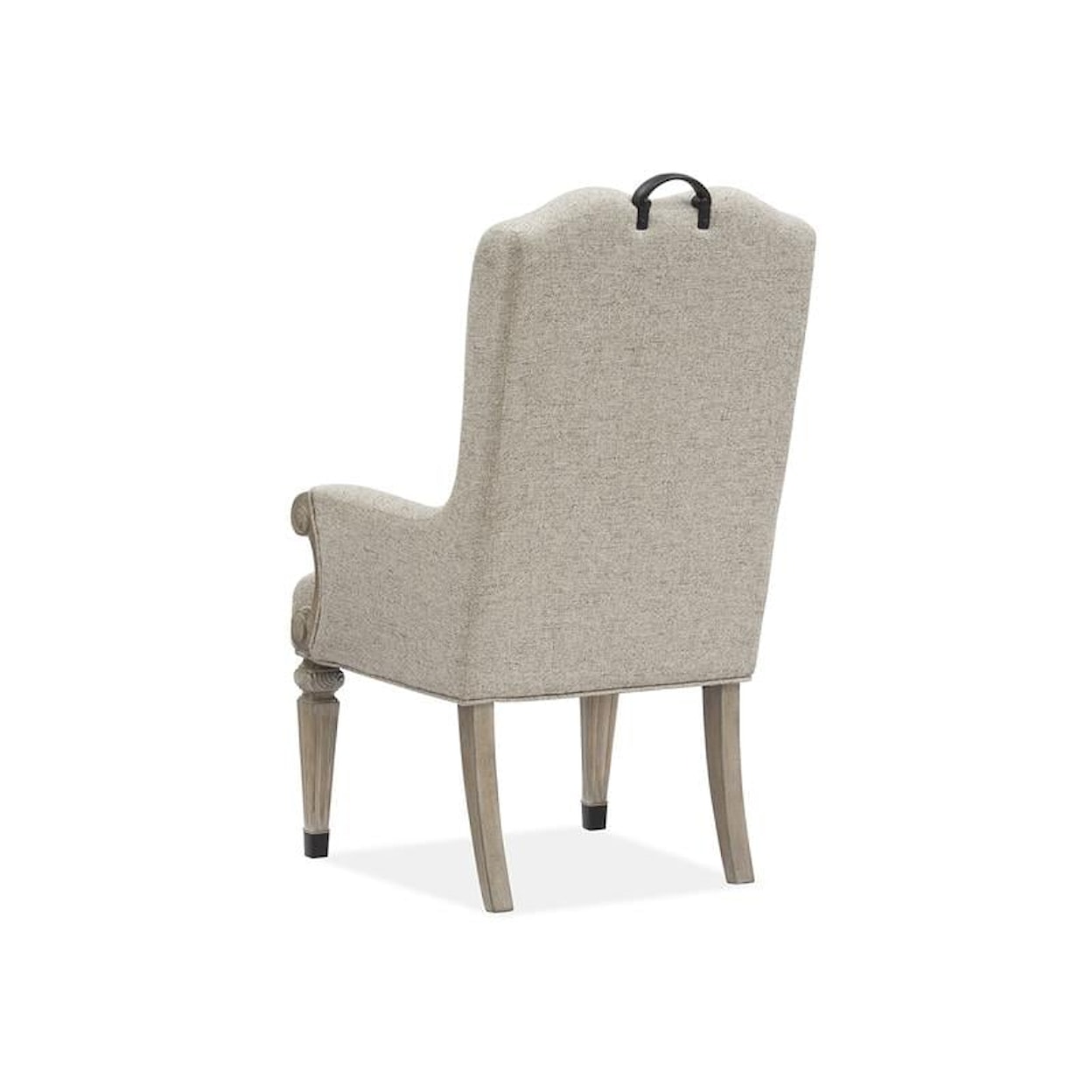 Magnussen Home Marisol Dining Upholstered Dining Arm Chair 