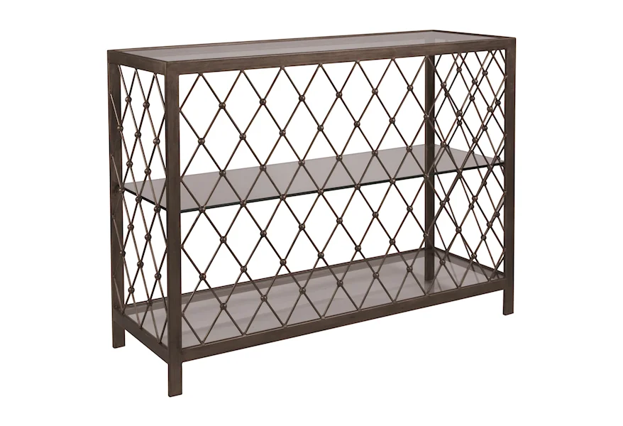 Artistica Metal Royere Console Table by Artistica at Alison Craig Home Furnishings