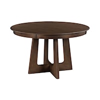 Traditional 54" Round Pedestal Table