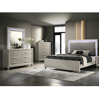 Glam 3-Piece Queen Bedroom Set