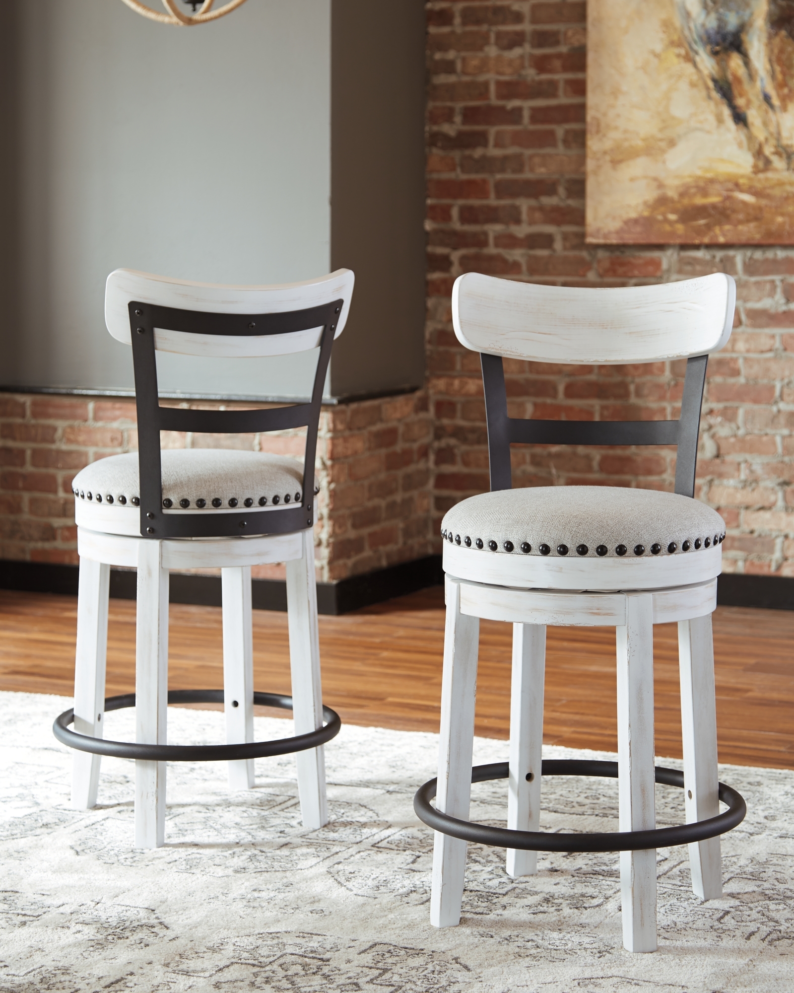 Uph Swivel Barstool (1/Cn)
