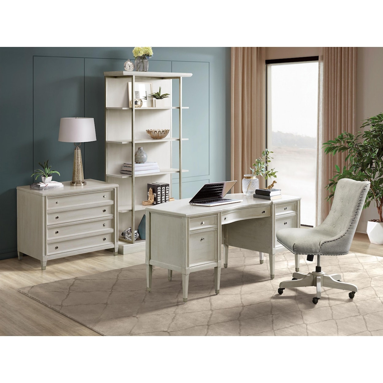 Riverside Furniture Maisie Adjustable Swivel Desk Chair