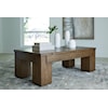 Signature Design by Ashley Furniture Rosswain Lift-top Coffee Table and 2 End Tables